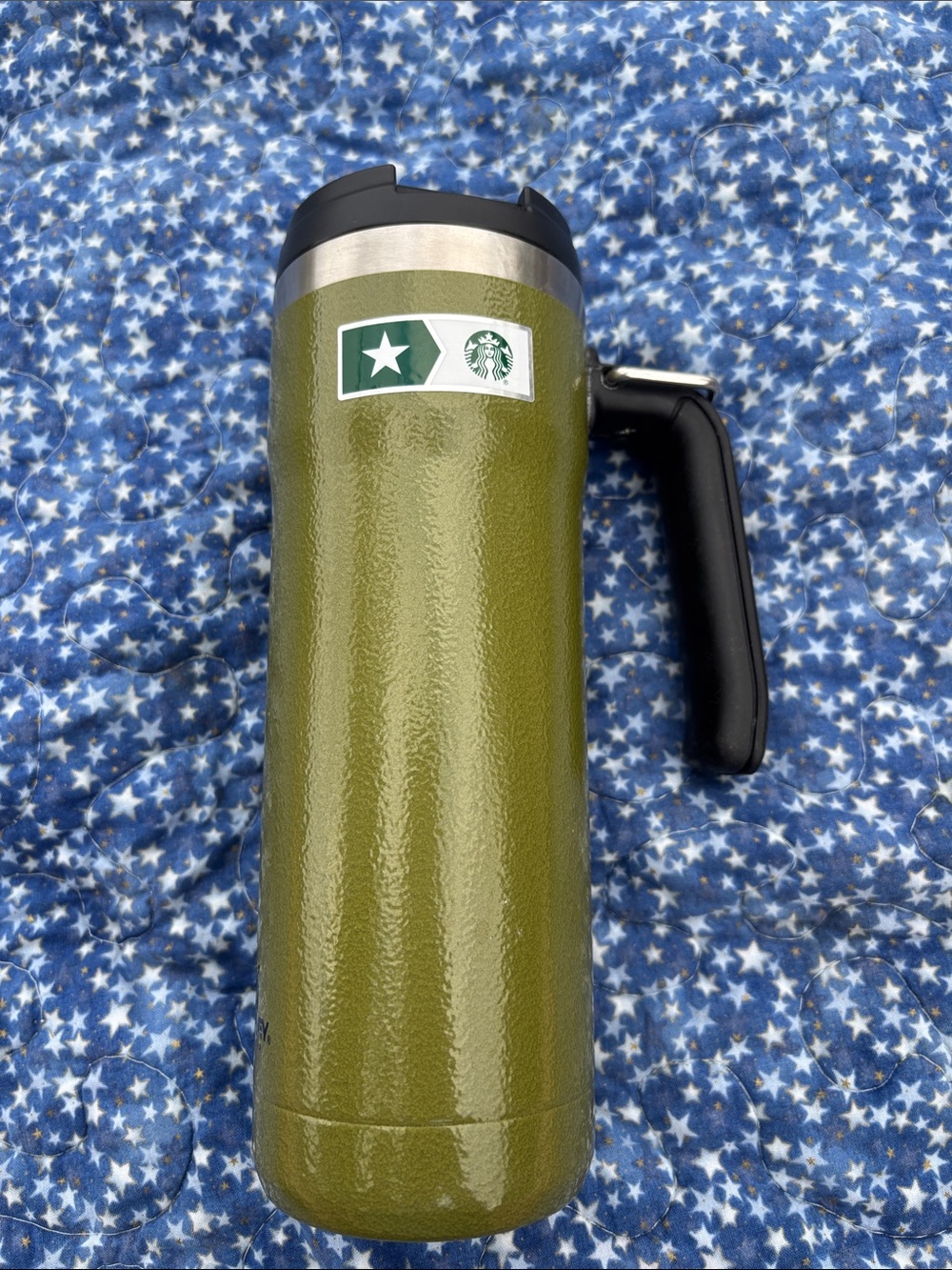 Starbucks x Stanley military tumbler